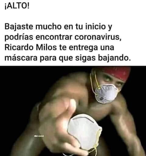 Zoysite's tweet photo. Oiga @PrinceDiamante Ricardo Papi Milos me dio una máscara para el #coronavirus, quiere una? https://t.co/hmZ3uN1OE4