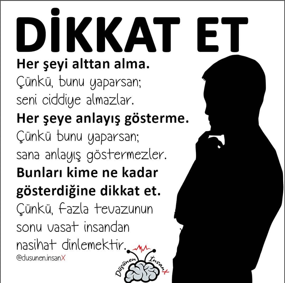 DİKKAT ET...!