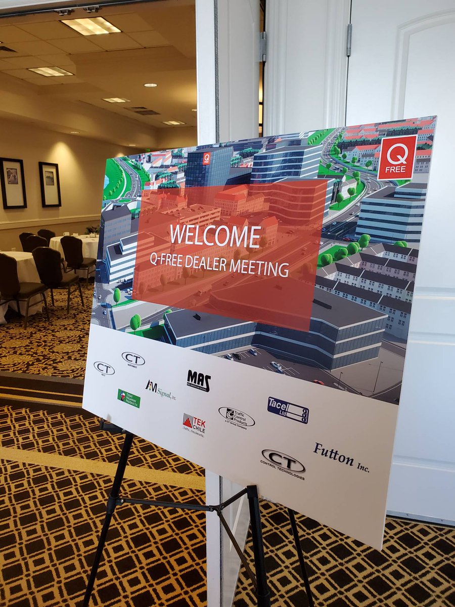QFreeASA's tweet photo. Rise and Grind! The 2020 Q-Free America Dealer Meeting is officially underway. Looking forward to collaborating over the next few days. 

#qfreeamerica #intelight #bettertogether #LiveQFree https://t.co/NJ6AoICLfJ