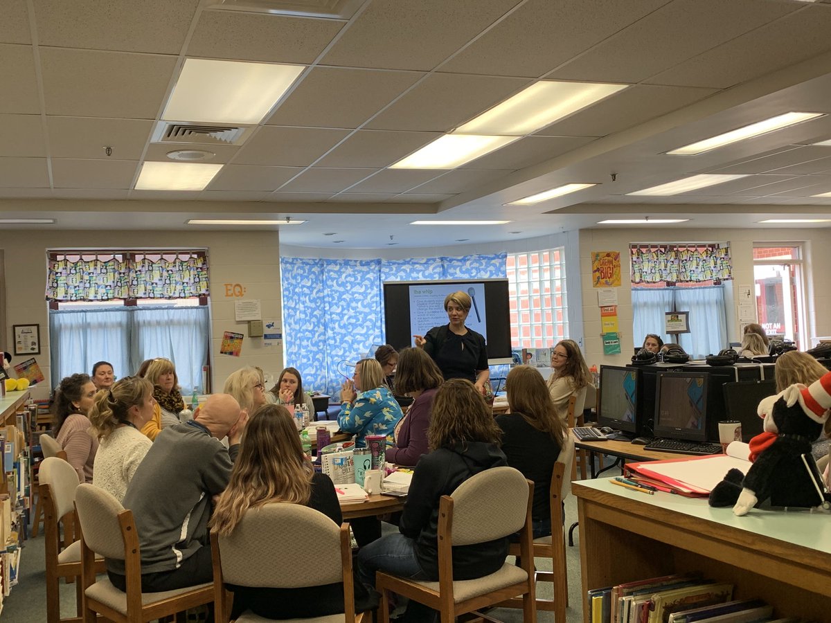 National expert, Paula Kluth, sharing strategies which support inclusive practices. ⁦<a href="/StLeonardESCCPS/">St. Leonard Elem.</a> ⁦<a href="/calvertnet/">Calvertnet</a>⁩ #equity #MCIE #inclusivepractices #successforall