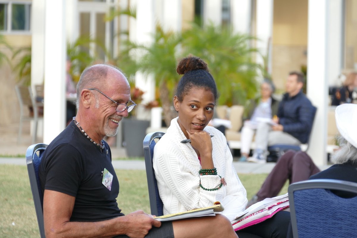 AvatarCourse's tweet photo. Something that makes the #AvatarCourse unique are our workshops. The informal group setting permits lots of interaction and sharing! Tell us about your favorite workshop experience below. https://t.co/EdmPl8ia3u