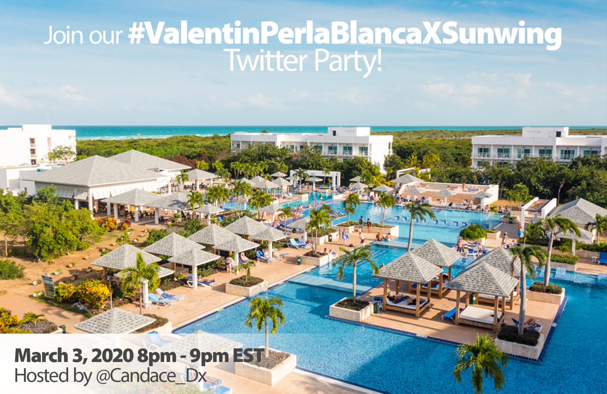 SheriMcdonald's tweet photo. There's still time to jump on and get a chance to win a trip for 2! Join us NOW! #ValentinPerlaBlancaXSunwing https://t.co/089E37idmL