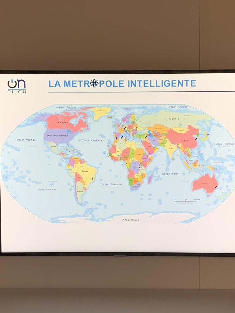 DenisHameau's tweet photo. #attractivite #Dijon #international @justdijon ce mardi 3 mars 2020 de 14h-16h30 j’ai accueilli avec @Suez au poste de pilotage connecté #OnDijon une délégation du #Maroc. #SAEDM de Mazagan, du groupe OCP, développe une #SmartCity au Maroc.
Merci pour ces échanges stimulants! https://t.co/4DAADI1blv