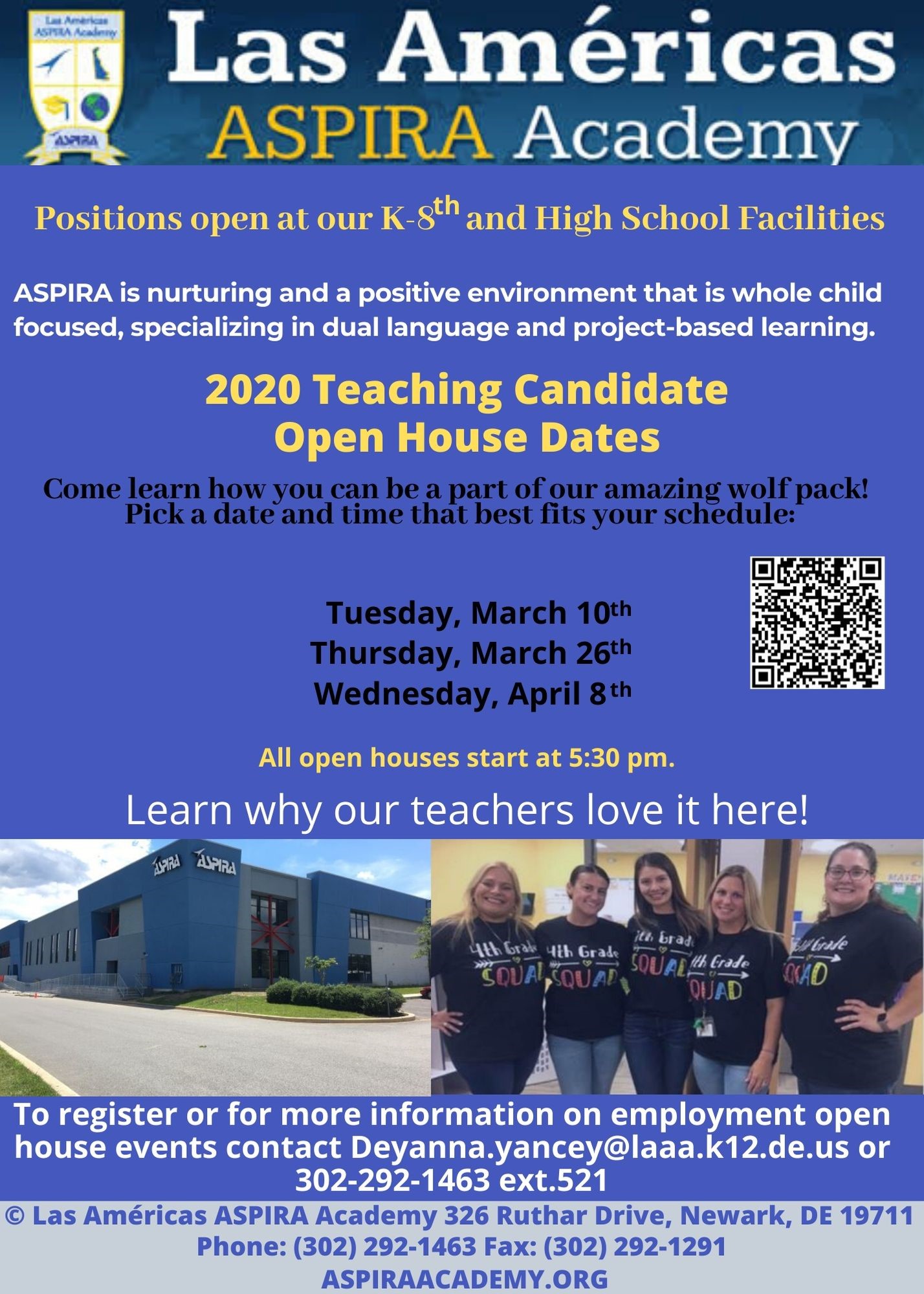 ASPIRA Academy on Twitter "We have another Employment Open House Event