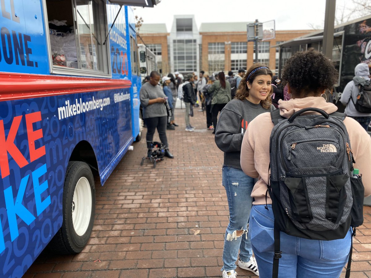 Ed2020Bloomberg's tweet photo. Durham is one of my favorite offices and was the location of our Food Truck tour last month. https://t.co/vembUnD9Eh