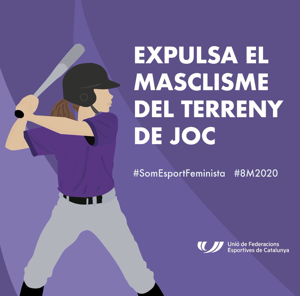 Judolluria's tweet photo. EXPULSA EL MASCLISME DEL TERRENY DE JOC!
#8M2020 #SomEsportFeminista

@EscolapiesLL @ampalluria https://t.co/9hYPERq0R1