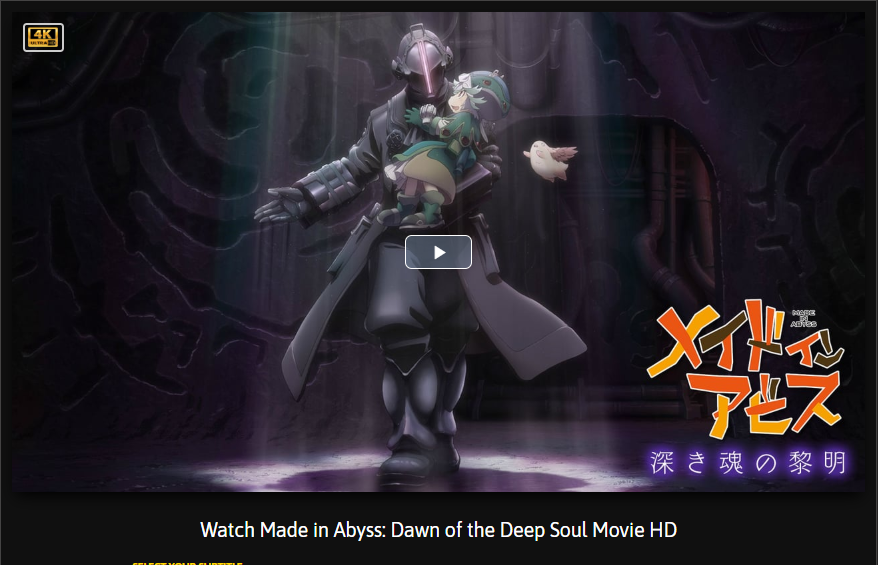 Made In Abyss Dawn Of The Deep Soul 2020 Full Movie Hd English Sub