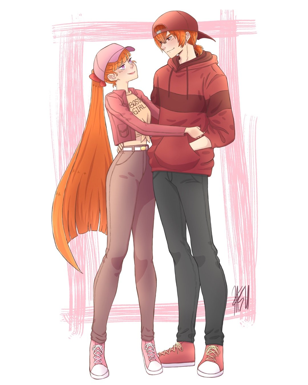 Kasuouhart Comms Temp Close Done With Blossom And Brick Powerpuffgirls Rowdyruffboys Art Drawing Fanart Digitalart Coupleart T Co Faxajzddzj Twitter