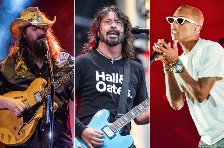 RollingStone's tweet image. The Foo Fighters host Chris Stapleton, Pharrell and more at their D.C. Jam festival rol.st/32KFQjH