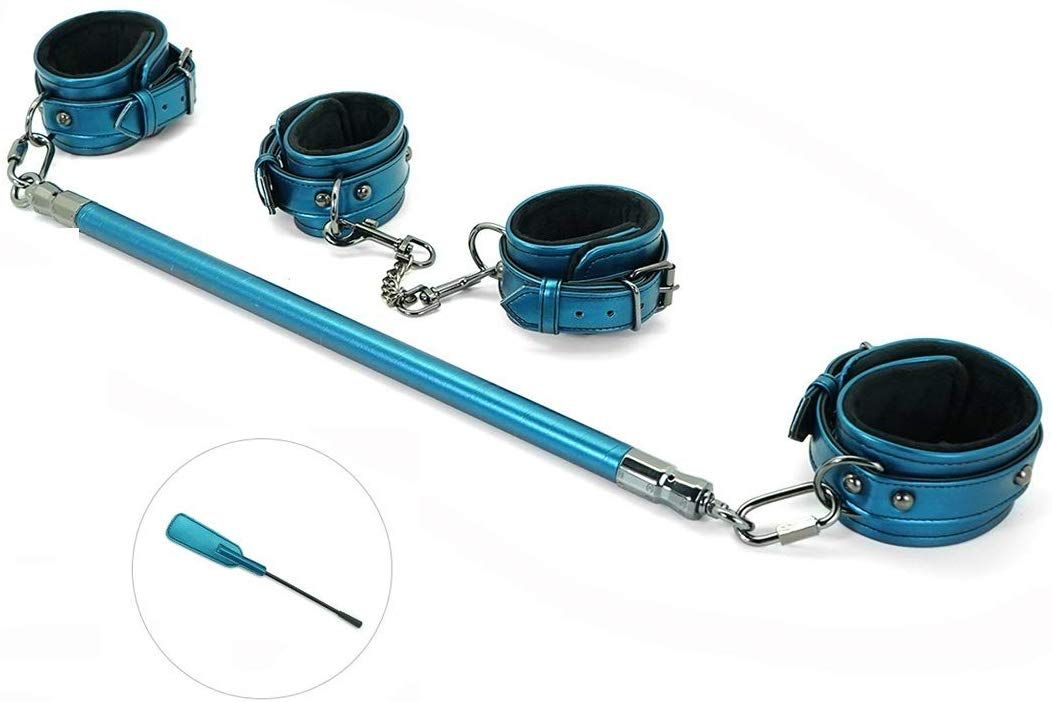 scarletkitten__'s tweet photo. Is BLUE one of your favourite color? Scarlet Kitten blue bondage gear spreader bar and cuffs set, with blue mini spanking paddle free gift included. 

Amazon prime: https://t.co/OtXLV2cP7j https://t.co/RFrbH34HIM