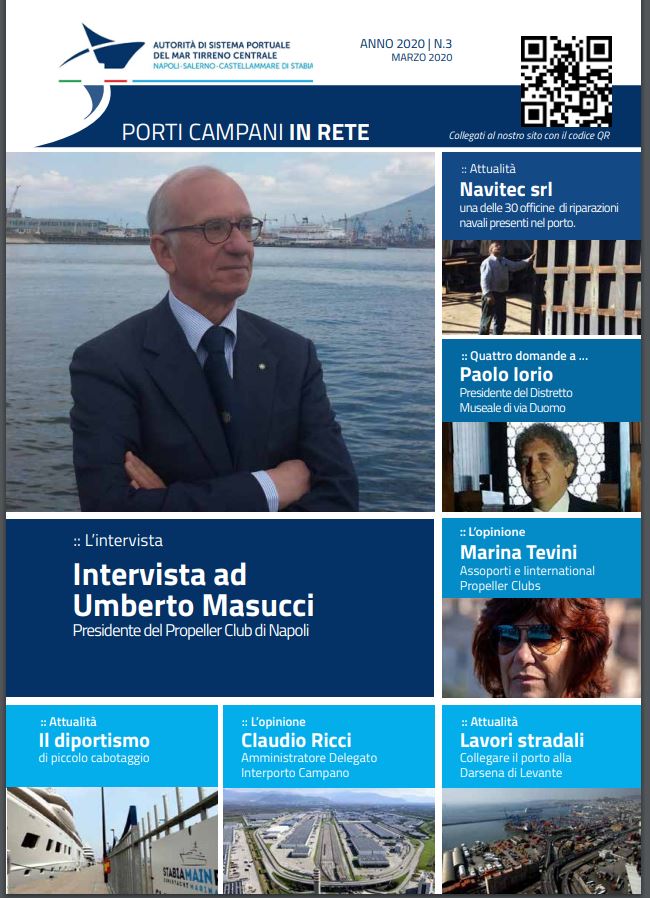 #PortiCampaniinRete di marzo. link adsptirrenocentrale.it