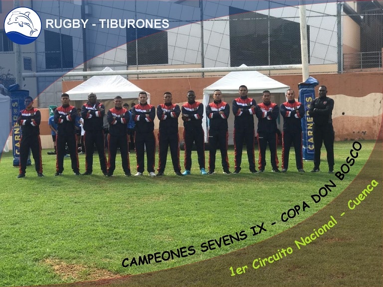 AsocDepNaval's tweet photo. Luego de conseguir el campeonato playero en mancora, la Asociación Deportiva Naval logra obtener el 1er Circuito Nacional Ciudad Cuenca - CAMPEONES SEVENS IX - COPA DON BOSCO. https://t.co/f63n9RLbFA