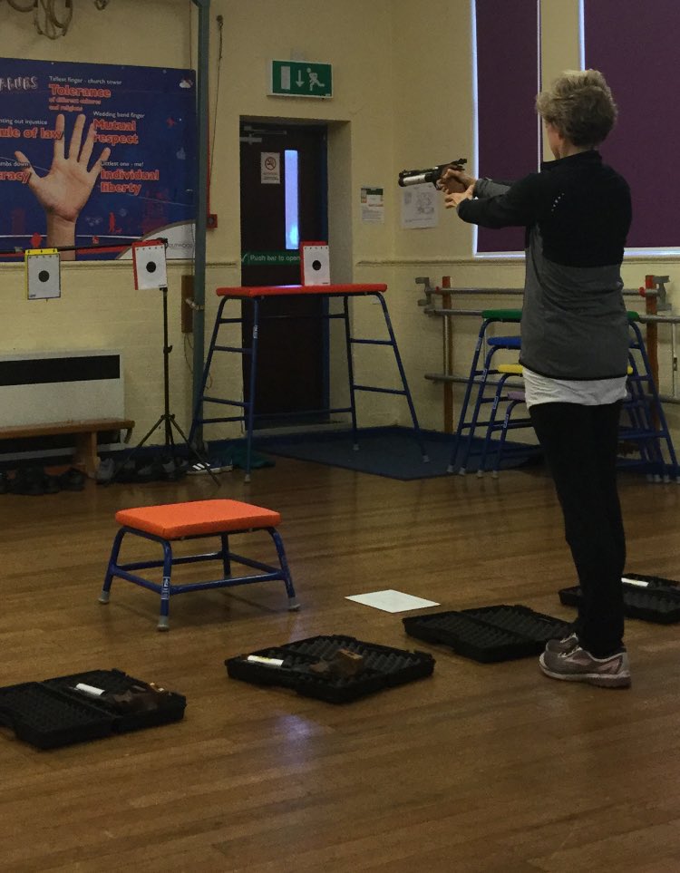 ClaireGroves19's tweet photo. Amazing afternoon learning two of the skills from Modern Pentathlon! Thank you! #pentathlongb #OPAPE @Ackworth_School #lovewhatyoudo https://t.co/ckRyf29HwS