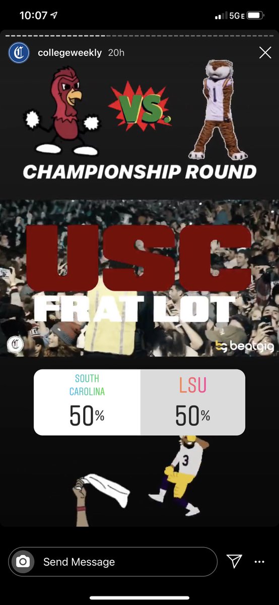 MeanwhileatLSU's tweet image. 