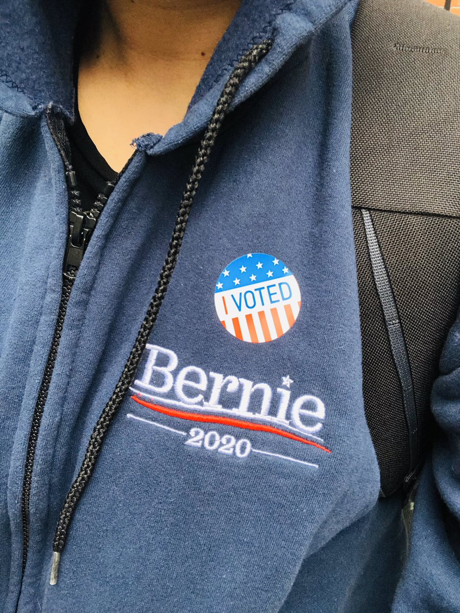 Just voted for my good man Bernard in the @DemsAbroadUK primary, right on right on ✌️🇺🇸❤️ <a href="/BernieSanders/">Bernie Sanders</a> <a href="/briebriejoy/">Briahna Joy Gray</a> <a href="/robdelaney/">rob delaney</a> <a href="/Bernie2020UK/">Bernie 2020 UK</a> #MedicareForAll #SuperTuesday