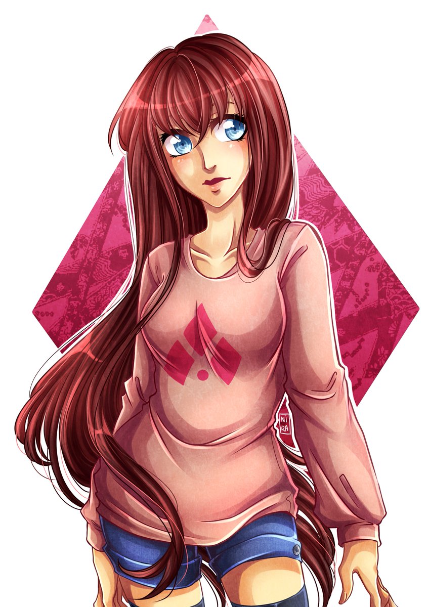 Niraneiyu's tweet photo. Petit Art trade avec Mu Rielle ~ 

#arttrade #character #OC #Niranei #MuRielle https://t.co/hgo0bvtW6b
