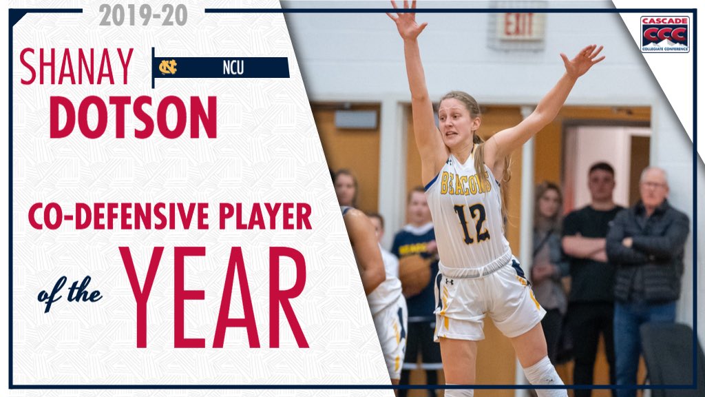 CCCSports's tweet photo. Congratulations to @ncuwbb’s Shanay Dotson for being named Co-Defensive Player of the Year! #ThisIsTheCCC https://t.co/9CRPLMC6UK