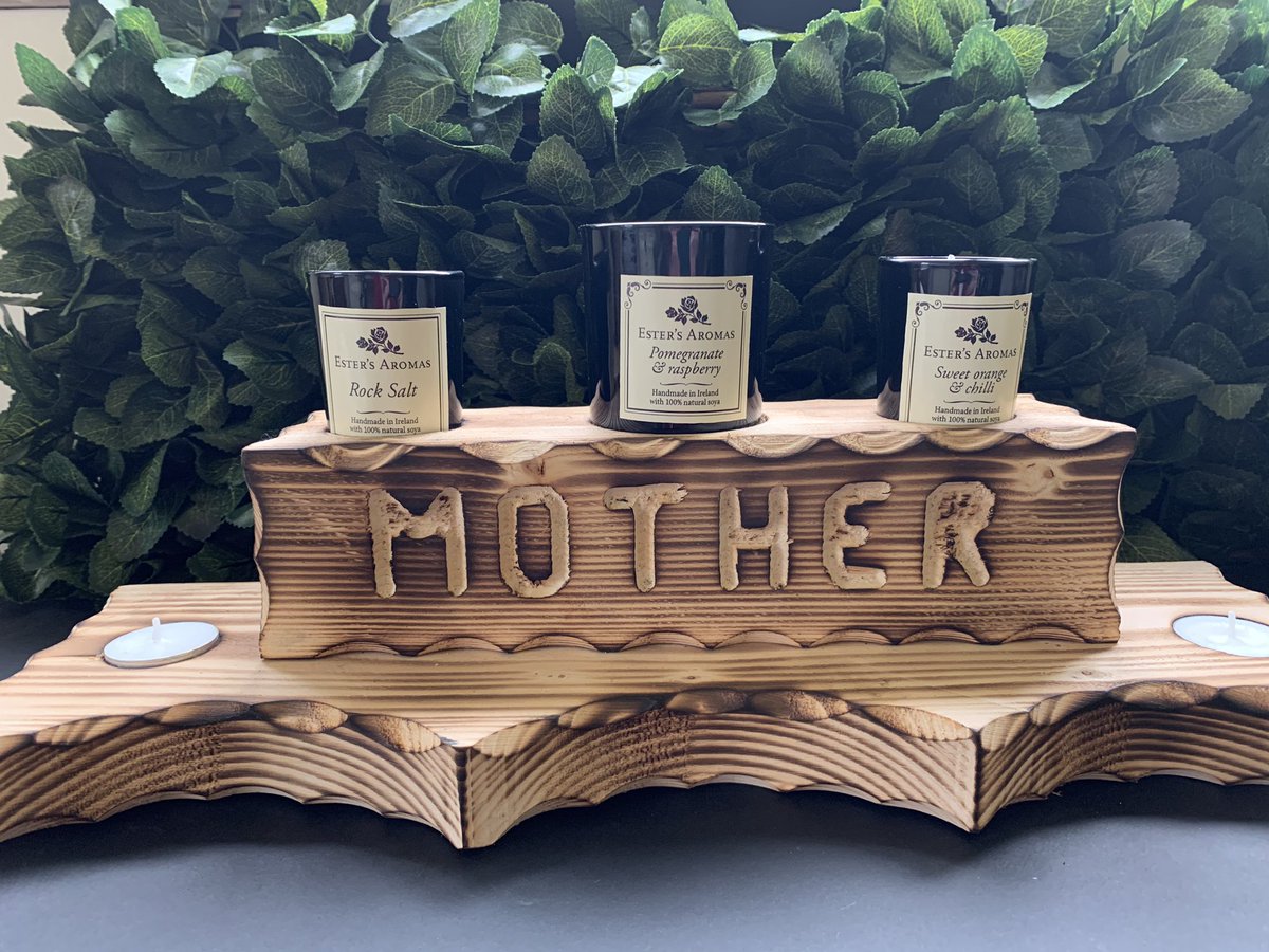 Local craftsman teaming up with Estersaromas for mother day gifts.#Local #mother