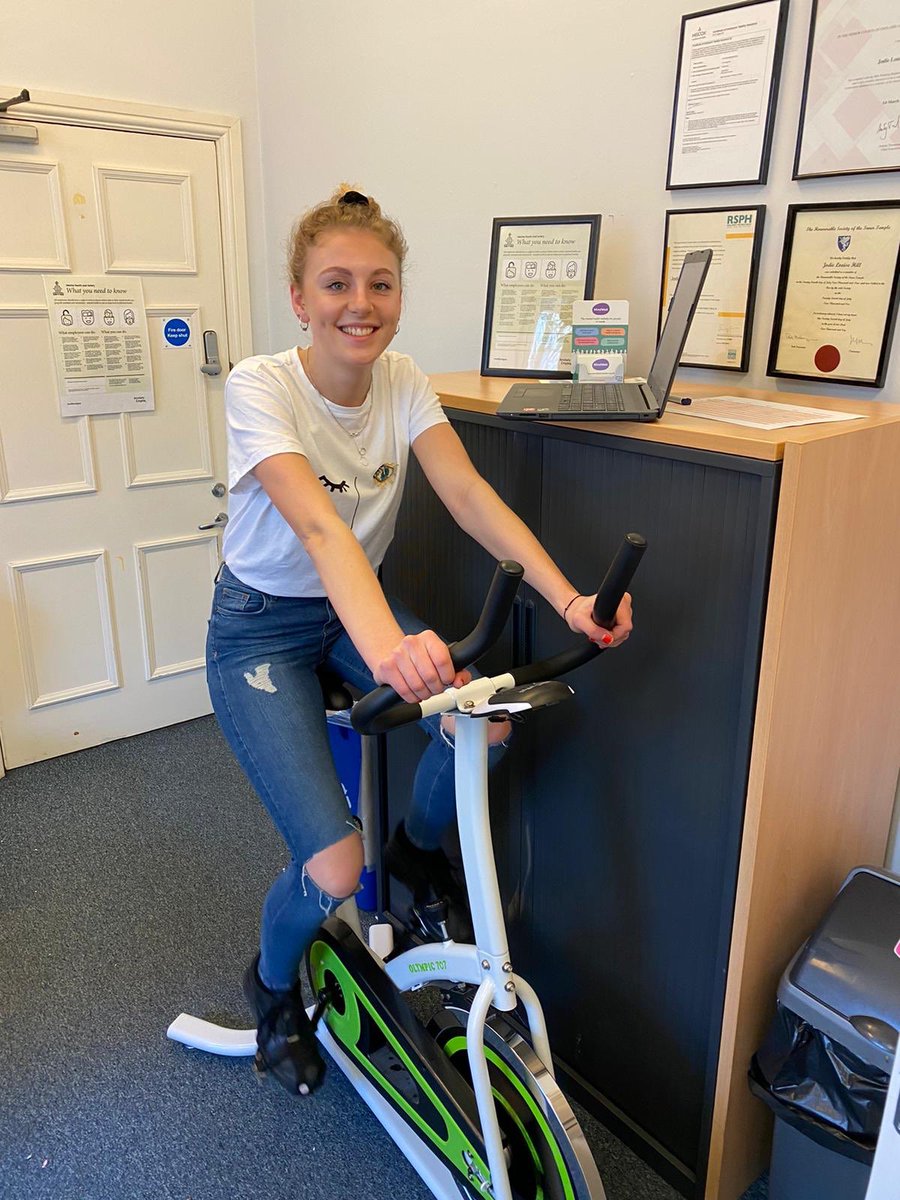 Thrive_law's tweet photo. The #ThriveTribe is spinning away on day 5 of #SpinForSmartWorks2020!
If you would like to support us in hitting our goal of Β£500 for 500 miles for @SmartWorksHQ, you can donate here: https://t.co/LcMZTH2RxS https://t.co/eKDELQIExx