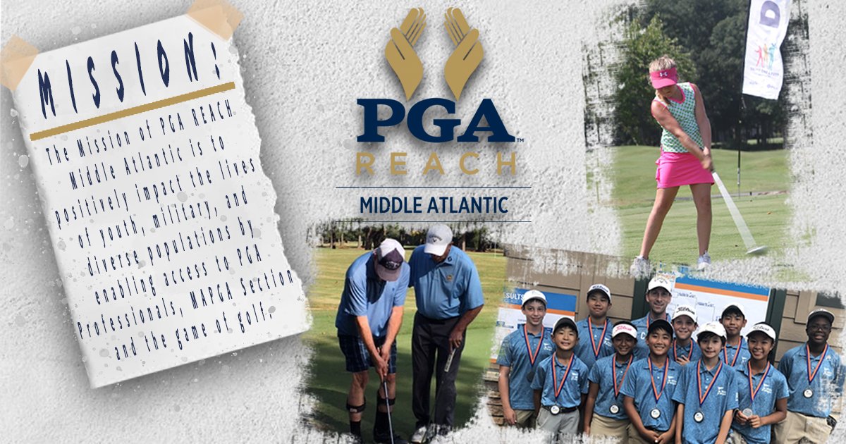 pgareachmidatl's tweet photo. PGA Reach Middle Atlantic is now in the 21st century and finally on social media. We want to make a difference in our Section through the game of golf.  Look for posts about opportunities to get involved!

Click the link to find out more: https://t.co/OUXb42ZdXk https://t.co/0fIxCgrkGT