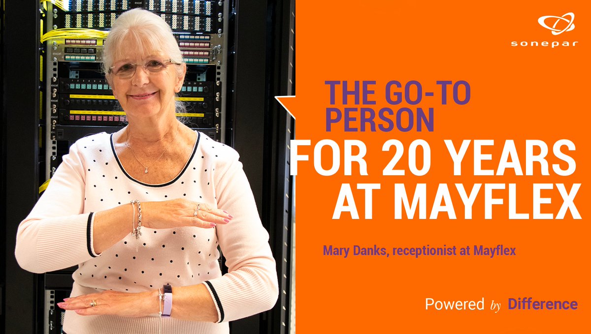 sonepar's tweet photo. Mary is #Mayflex UK's receptionist. Extremely professional and helpful, she is the go-to person for any issue. We are so grateful to work with you Mary! π Congrats on your 20 years at Mayflex, you are such an inspiration for all of us.
#WomenAtSonepar #EachforEqual #IWD2020 https://t.co/DFCp0FN7AB