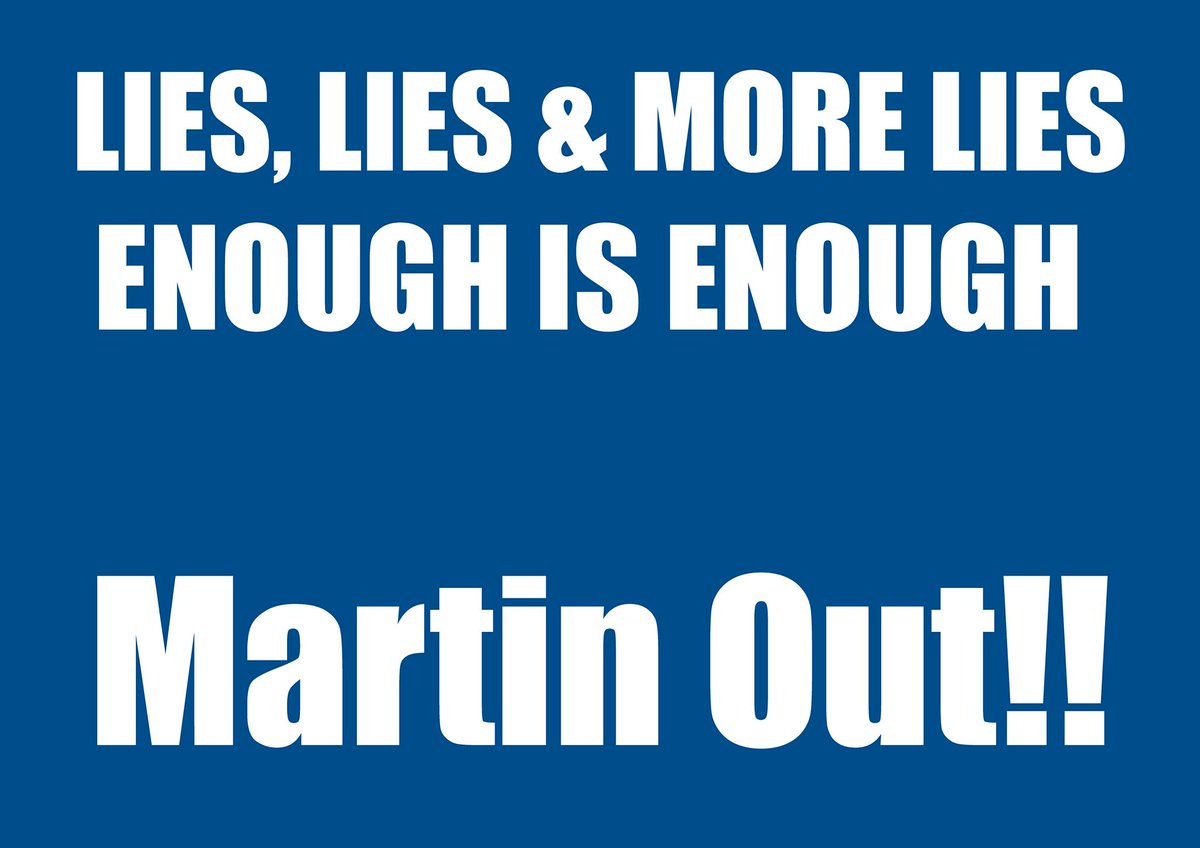 #MartinOut