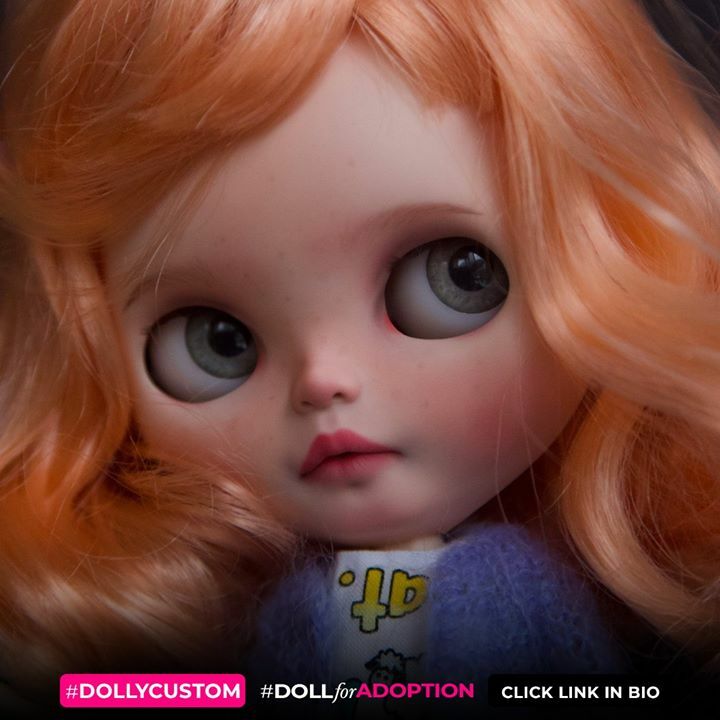 Custom Blythe Doll for Adoption by TosyaBlythe: etsy.me/2upnlVc #dollycustom