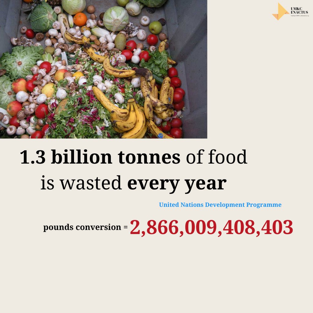 FeedKC's tweet photo. Food waste.
1.3 billion tonnes every year.
https://t.co/BJlhs3H9mJ
That is 2,866,009,408,403 pounds.
How will FeedKC reduce this amount? #13DaysUntil...
.
#WeAllWin #EndFoodInsecurity https://t.co/xo9fwYDADl