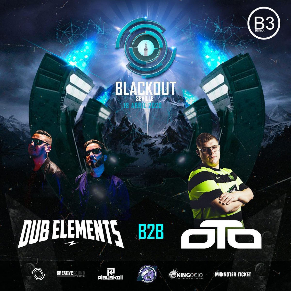 DubElements's tweet image. Habremos coincidido millones de veces en cabinas de toda España, pero hasta ahora nunca lo habíamos hecho antes, el próximo 18 de Abril haremos por 1ª vez un B2B con nuestro buen amigo @oToDnb 🔥🔥 en la Blackout de Sevilla.