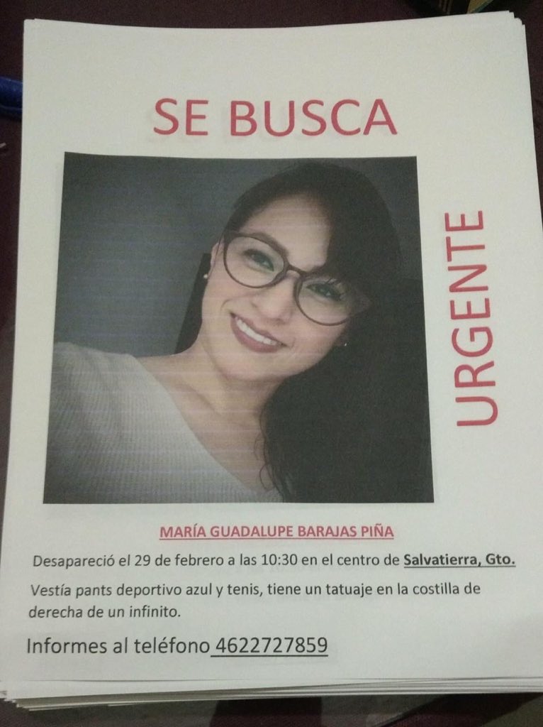 analuisahz's tweet photo. Compartamos por favor. Lupita todavía NO aparece. https://t.co/hhaUXnyFmE