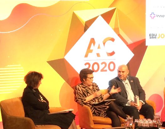 Great to hear @K_DonnellyCEO and @DrNeilB talk about using WorldSkills as a platform to mainstream and shine a light on world-class #skills. #FEWeekAAC20 #BackaBid