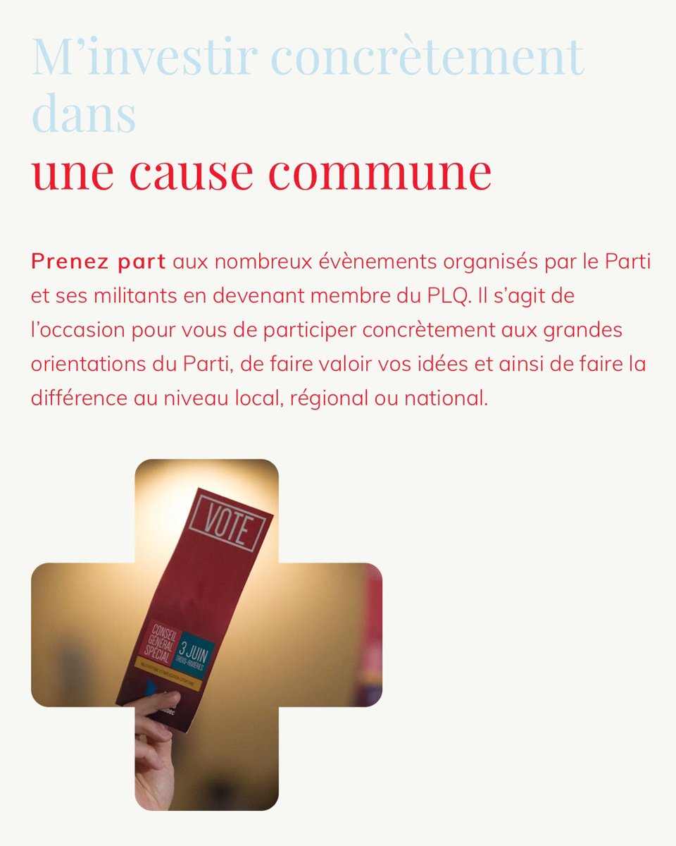 de_plq's tweet photo. Rejoignez des milliers de Québécoises et de Québécois et faites entendre votre voix afin de faire avancer le Québec! Envoyez-nous un message pour plus d’informations de comment devenir membre!
#plq #associationliberaledechomedey #liberal #devenezmembre #quebec #chomedey https://t.co/XUcOjggvdr