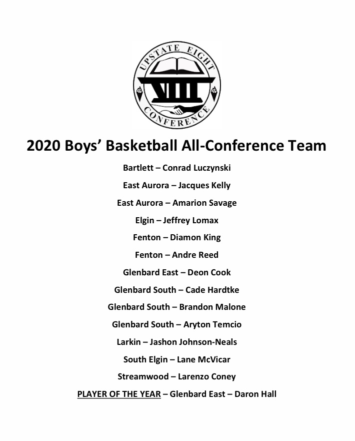 UpstateEight's tweet photo. Congrats to the boys who made the all conference team!  @LarkinRoyals1 @GEHS_Athletics @gbsathletics @SabresAD @BartlettHawksAD @theelginmaroons @EATomcats @FentonAthletics @sehssports @WeGoAthletics https://t.co/ObLpq9gPPr