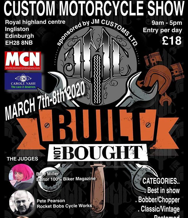 rocketbobs's tweet image. coming up this weekend in balmy Scotland ✊🏻 @motorcyclenews instagram.com/p/B9RvOqMhZaE/