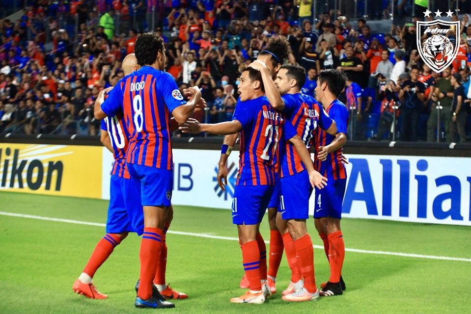 Great win guys! Together we are stronger!! 💪🏼🔴🔵🙌🏼 #SouthernTigers #JDT #AFC2020
<a href="/OfficialJohor/">JOHORSouthernTigers</a>