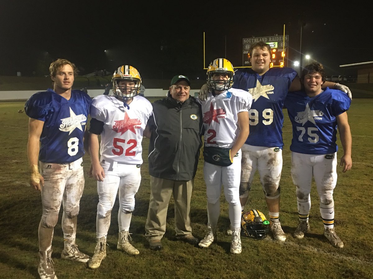 Congratulations to our Football coach, Coach Jeff Ratliff, for being presented the Bobby Pope Coach of the Year award for the entire state of Georgia by The Macon Touchdown Club.  He led the Gators to back to back state championships.  #WeAreGatewood