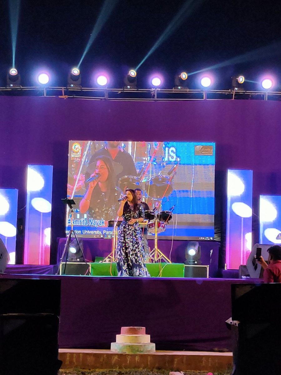 kvishuinfo's tweet photo. Fabulous performance by @AmritaNayak3 @CUTMIndia #Gajajyoti2k20 🌟 night #studyatcenturion https://t.co/6p6J74BdP7
