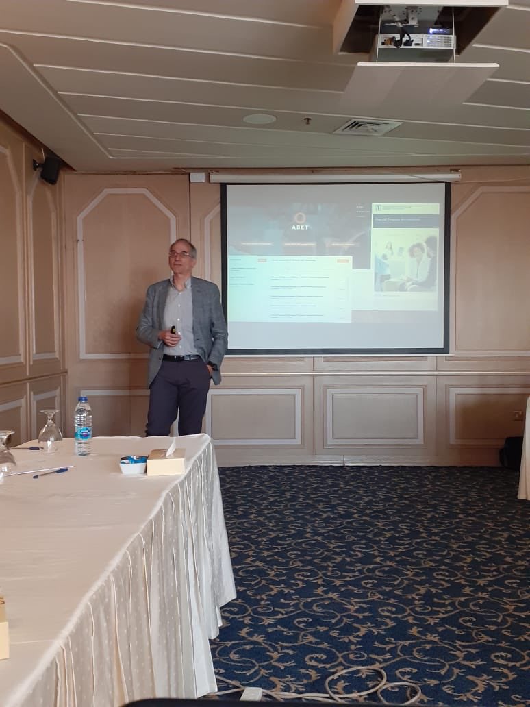 Geo4Dproject's tweet photo. #geo4d #ErasmusPlus Workshop on Pedagogical methods and quality assurance in Amman. Day 2: Quality assurance overview https://t.co/1Ajy59PyfD