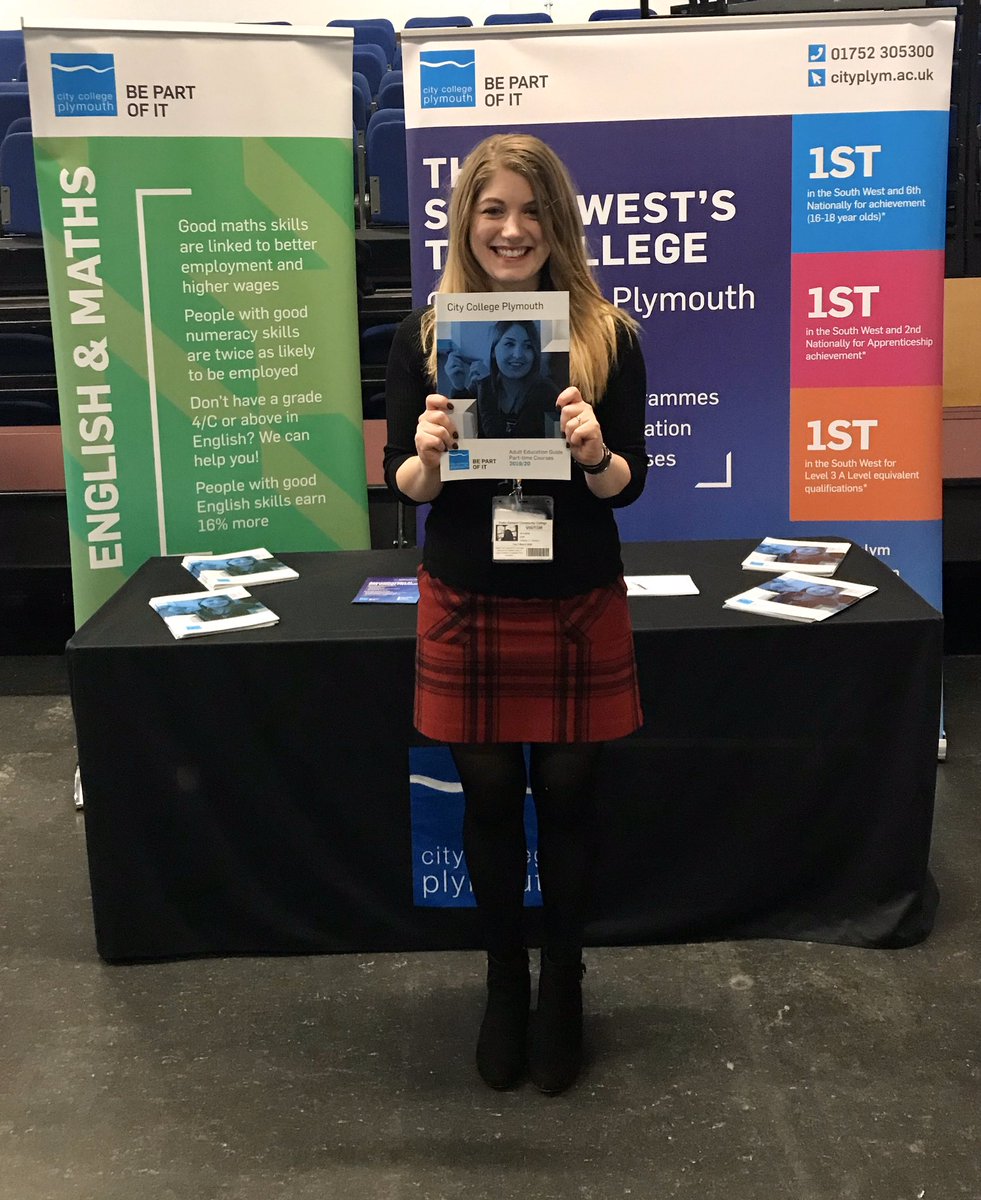 Great to be at <a href="/StokeDamerelCC/">StokeDamerelCC</a>’s #careers event for parents this evening. Whether you’re interested in brushing up on your English and maths skills for free, finding a new hobby or learning a new skill for work, @cityplym can help! We can also advise you on your child’s future 🙌