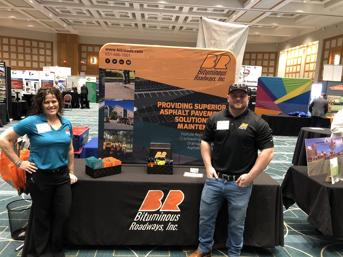 Visit us at booth #32 @bomampls Building Expo 2020! #bomampls #buildingexpo #loveitandleaseit #BR2020 #mnasphaltpaving
