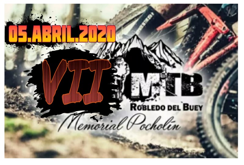 ⏱ ¡Las inscripciones para el VII MTB ROBLEDO DEL BUEY - MEMORIAL POCHOLÍN ya están abiertas!

🗓 Domingo 5 de abril de 2020
🕙 10:00h
👉 Más información: bit.ly/DCMemorialPoch…

¡Os esperamos!

#DCRobledodelBuey