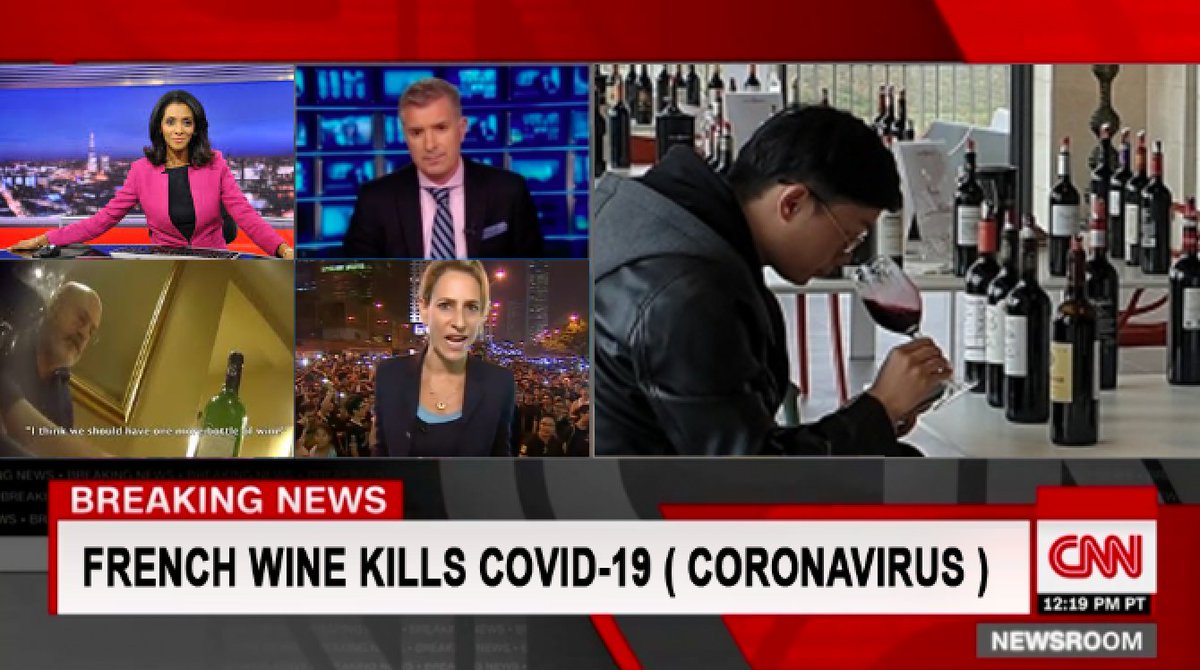 Breaking News ... Peut-être que vous allons pouvoir sauver la planète .... ! #coronavirus #covid19 #frenchwines #vinsdebordeaux  #chateaudelariviere #grandvindebordeaux #fronsacgrandeurnature #antivirus #boireduvin #boisduvintugarderastescopains #fakenews #fakeunfortunatly