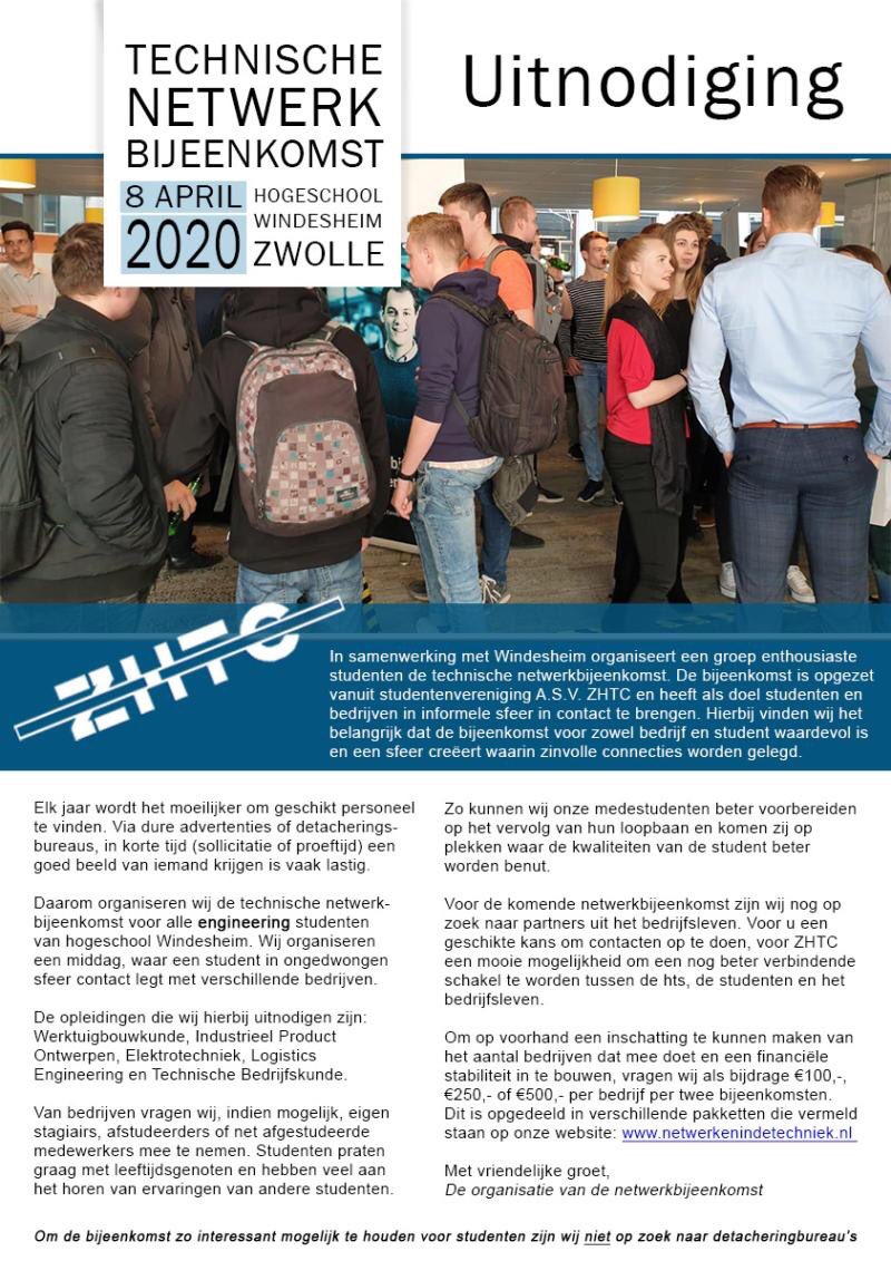 6 april is er weer een technische netwerkbijeenkomst in zwolle <a href="/Windesheiminfo/">Hogeschool Windesheim (inactief)</a> @WindesheimEenD