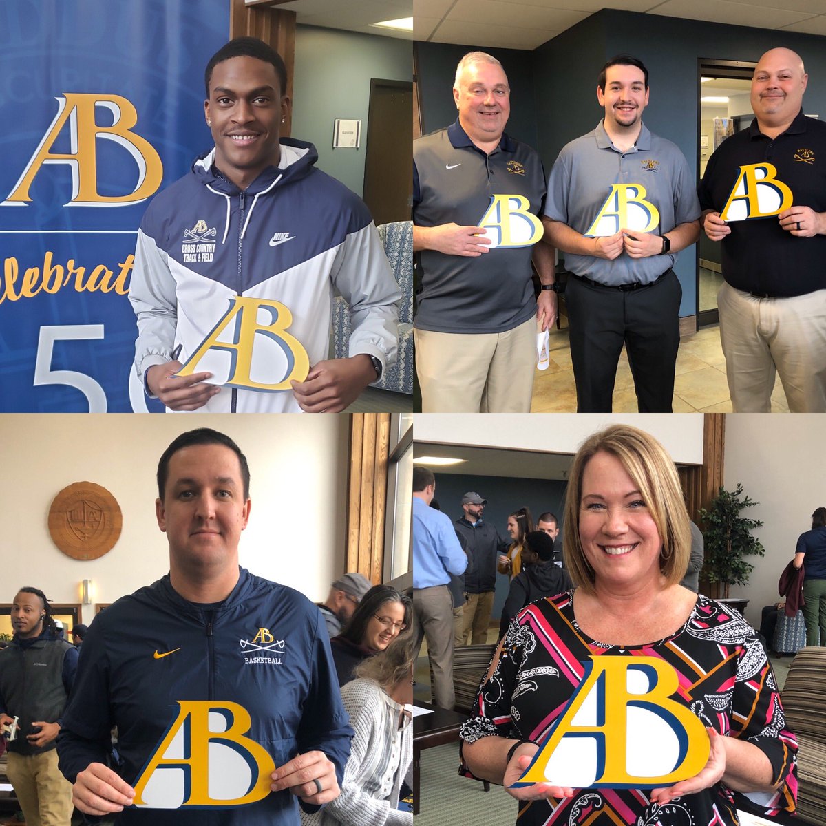 Everyone on campus is in the AB spirit for #ABGivingDay2020 #alwaysABattler