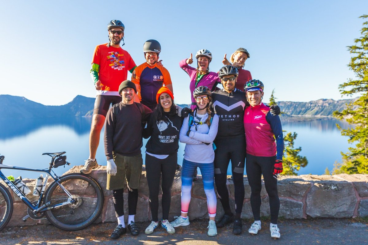 Is riding around #CraterLake on your two-wheeled bucket list? 🚴‍♂️

The iconic #RidetheRim happens every September and is just an hour and a half from UBI headquarters. 😉

More info at ridetherimoregon.com
📸: Ride the Rim Crater Lake