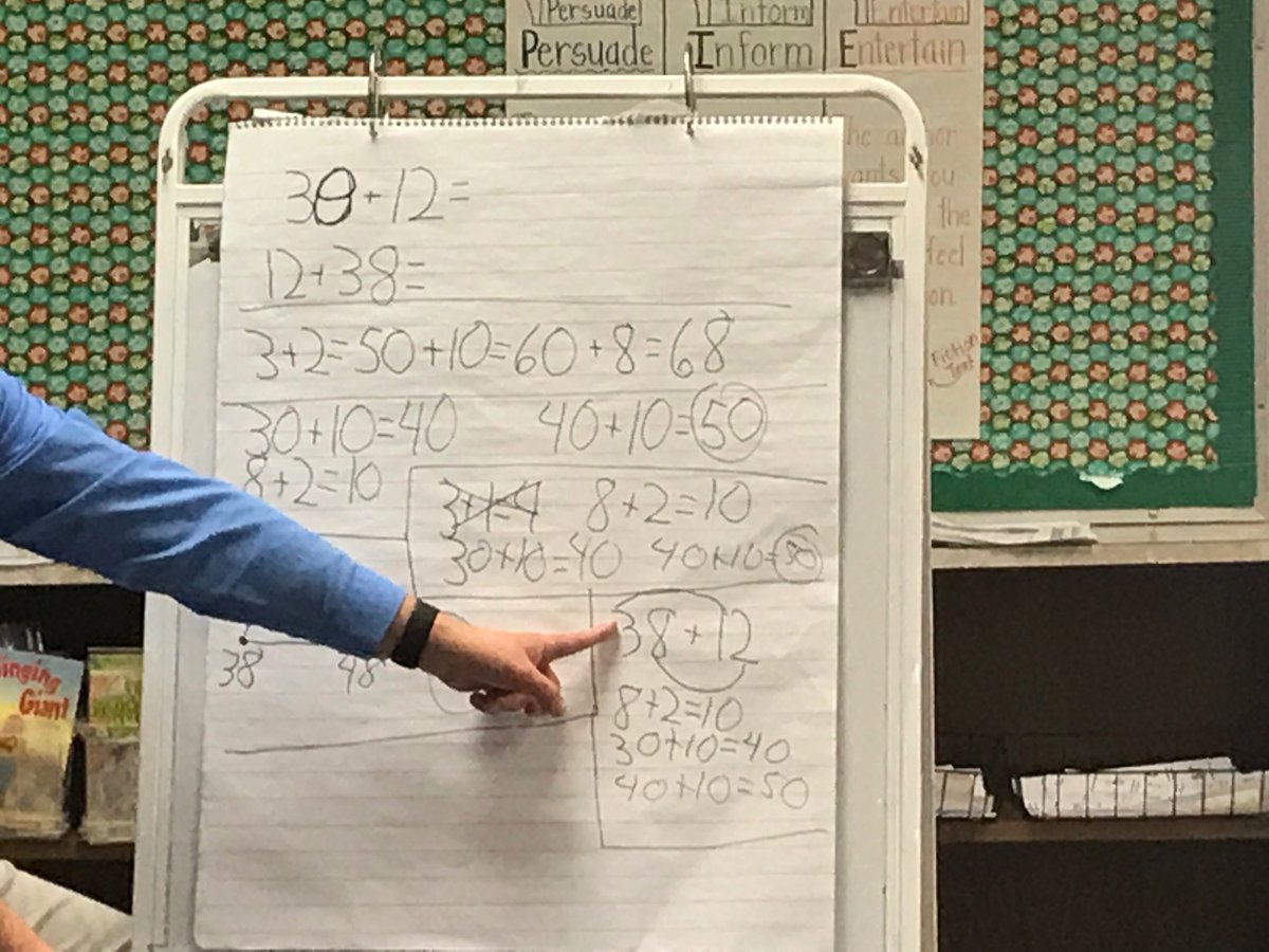 We are modeling and discussing Number Talks as PLCs with @MrJadSalameh today and I ❤️ the way we are all growing as learners! #SoManyStrategies #jcpsAIC @JREJagPrincipal @JohnsontownRoad @Brown_Principal @ahigdonjcps