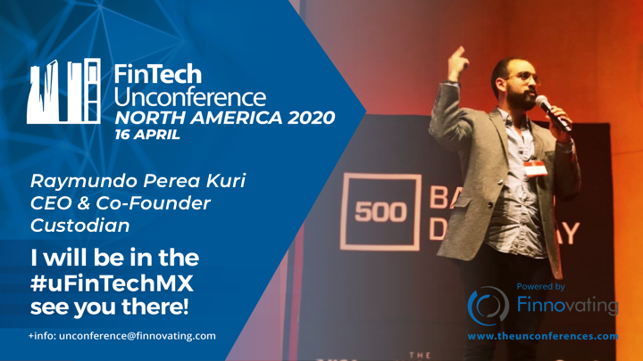 lrpkuri's tweet photo. Nos vemos en el FinTech Unconference North America 2020 #uFinTechMX @FinnovatingHub #insurtech https://t.co/3E7vBVtEC3