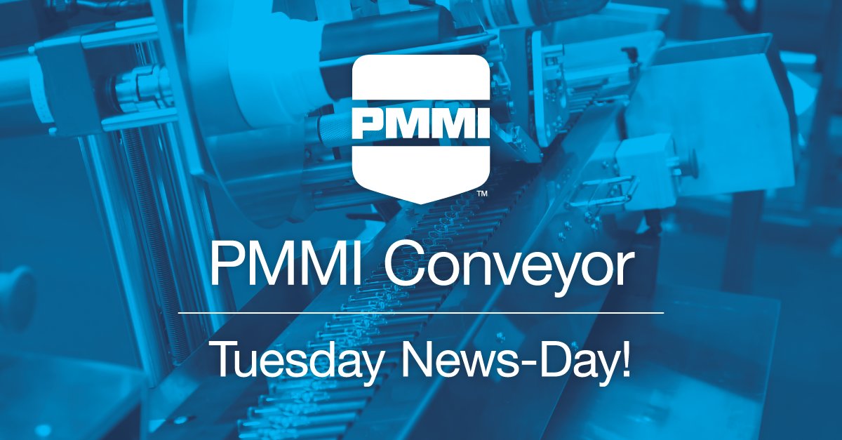 Check your inbox for this week's edition of the PMMI Conveyor to stay up-to-date with important information from PMMI  —  buff.ly/2OZFMF9