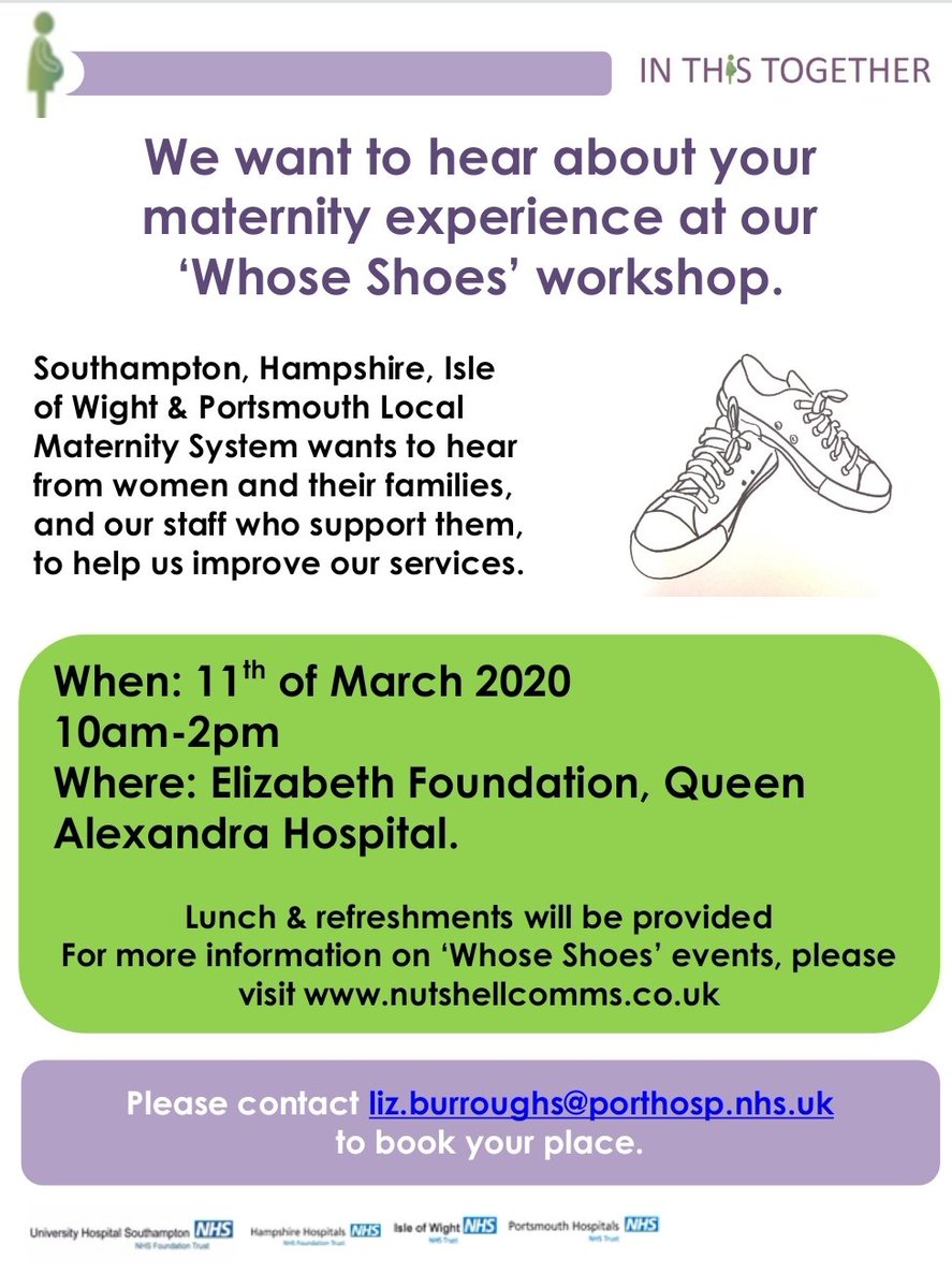We would ❤ to hear from as many of you as possible! If you have feedback on our services in Maternity please email to book your place, spaces are limited #HaveYourSay #Feedback #NHS #NHSlongtermplan