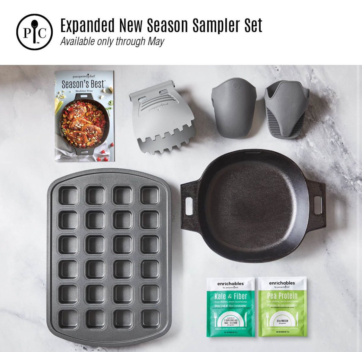 mwpamperedchef's tweet photo. Get a taste of Pampered Chef and see the difference quality products and recipes can make in your kitchen. Get started with this sample box featuring highlights from the spring collection and our Season’s Best recipe book. #pamperedchef #cooking #tuesday
https://t.co/lxL4hau94B https://t.co/qizvyAmzrM